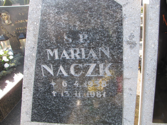 Marian Naczyk 1938 Luzino - Grobonet - Wyszukiwarka osób pochowanych