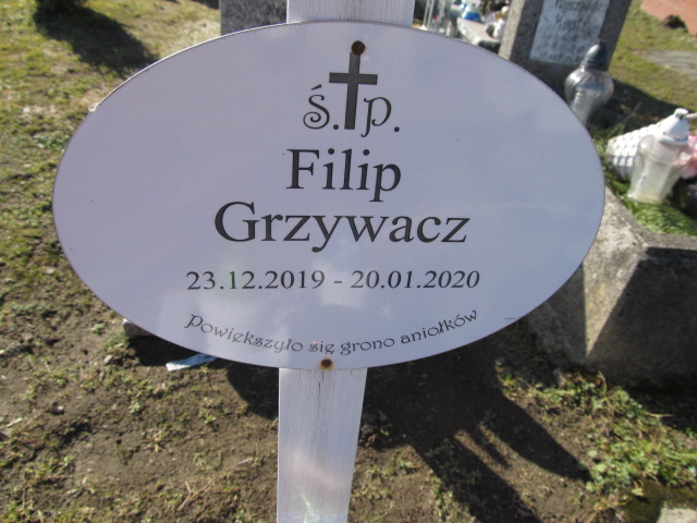 Filip Grzywacz 2019 Luzino - Grobonet - Wyszukiwarka osób pochowanych