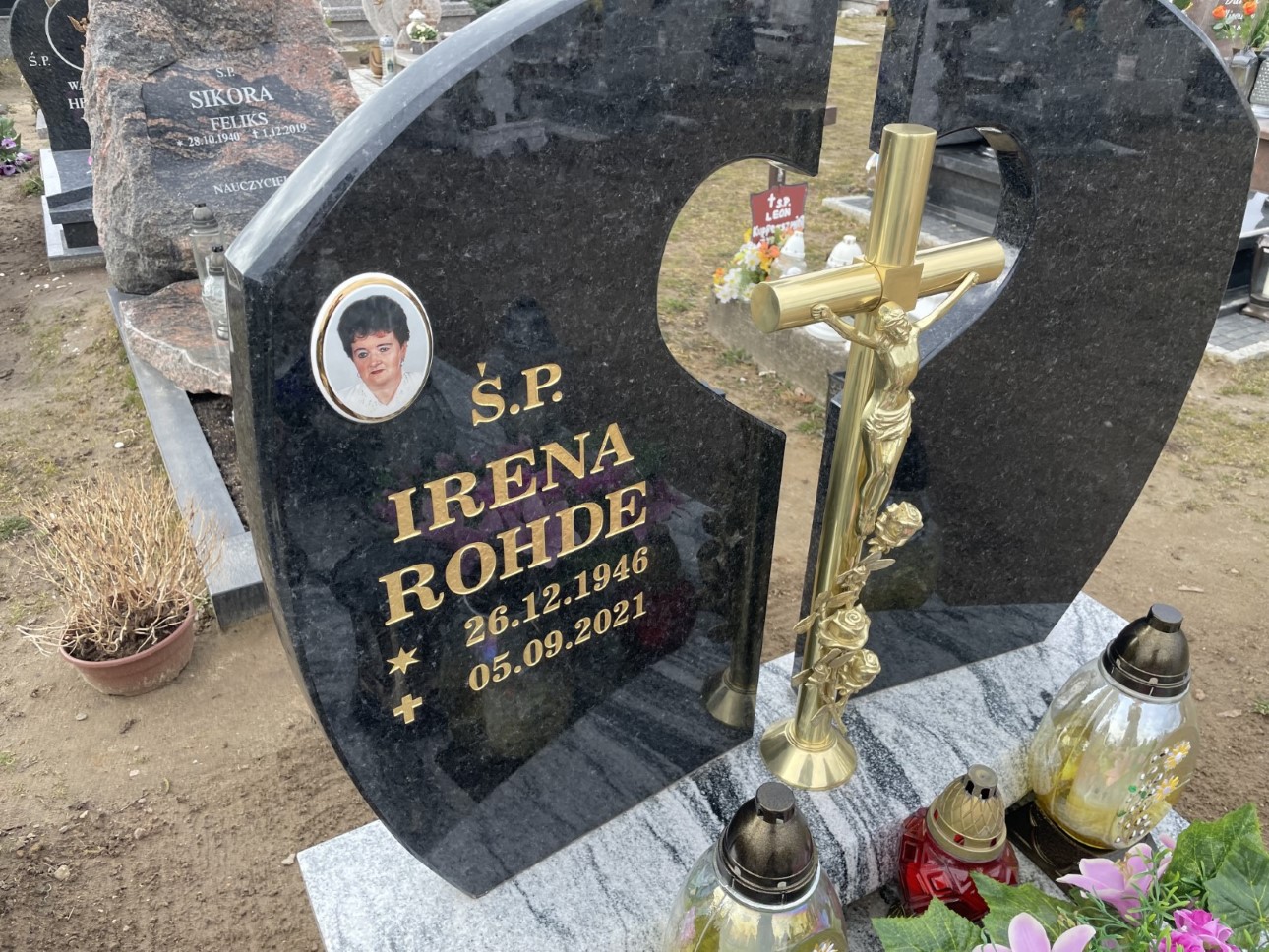 Irena Rohde 1946 Luzino - Grobonet - Wyszukiwarka osób pochowanych