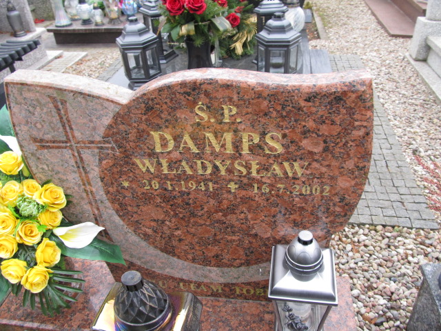 Władysław Damps 1941 Luzino - Grobonet - Wyszukiwarka osób pochowanych