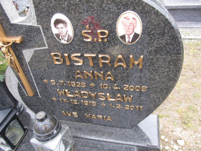 Władysław Bistram 1915 Luzino - Grobonet - Wyszukiwarka osób pochowanych