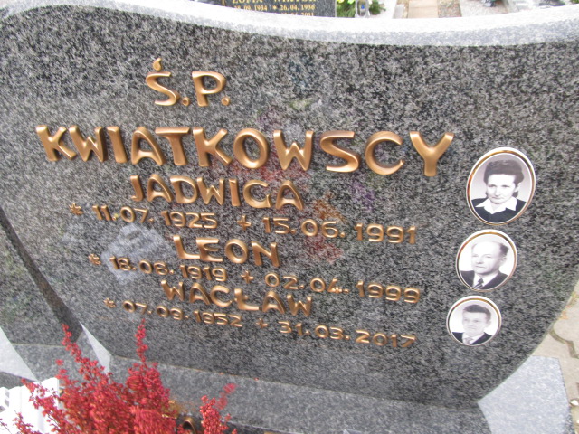 Leon Kwiatkowski 1919 Luzino - Grobonet - Wyszukiwarka osób pochowanych