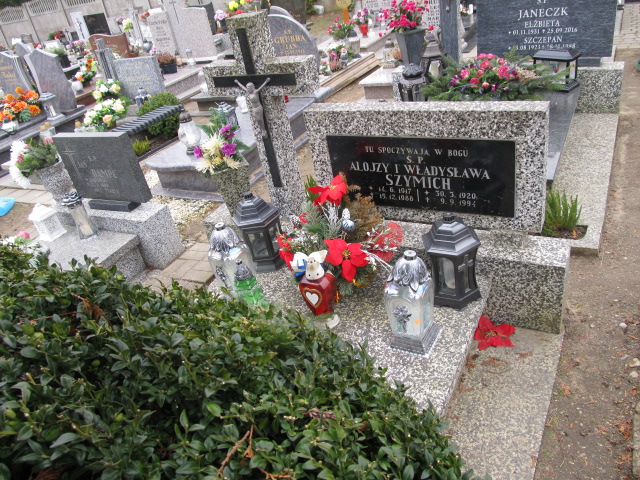 Grób Władysława Szymich