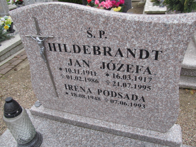 Jan Hildebrandt 1911 Luzino - Grobonet - Wyszukiwarka osób pochowanych