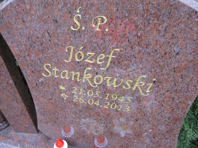 Józef Stankowski 1945 Luzino - Grobonet - Wyszukiwarka osób pochowanych