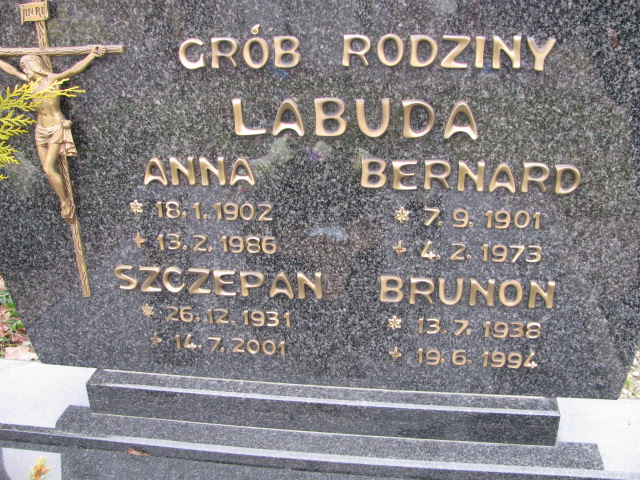 Szczepan Labuda 1931 Luzino - Grobonet - Wyszukiwarka osób pochowanych