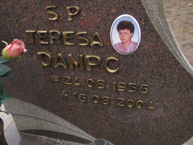 Grób Teresa Dampc
