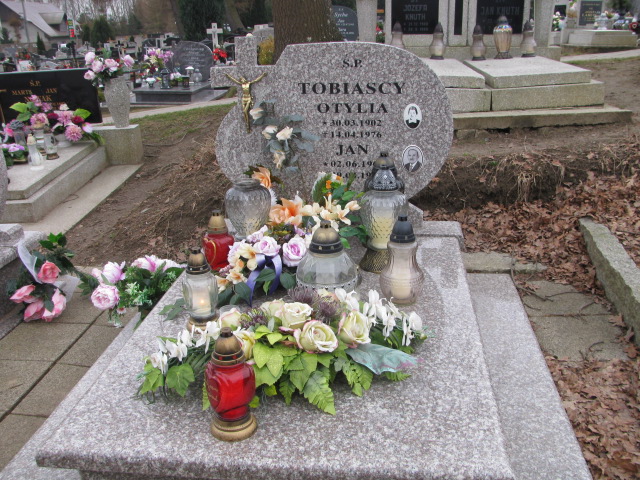Grób Otylia Tobiaska