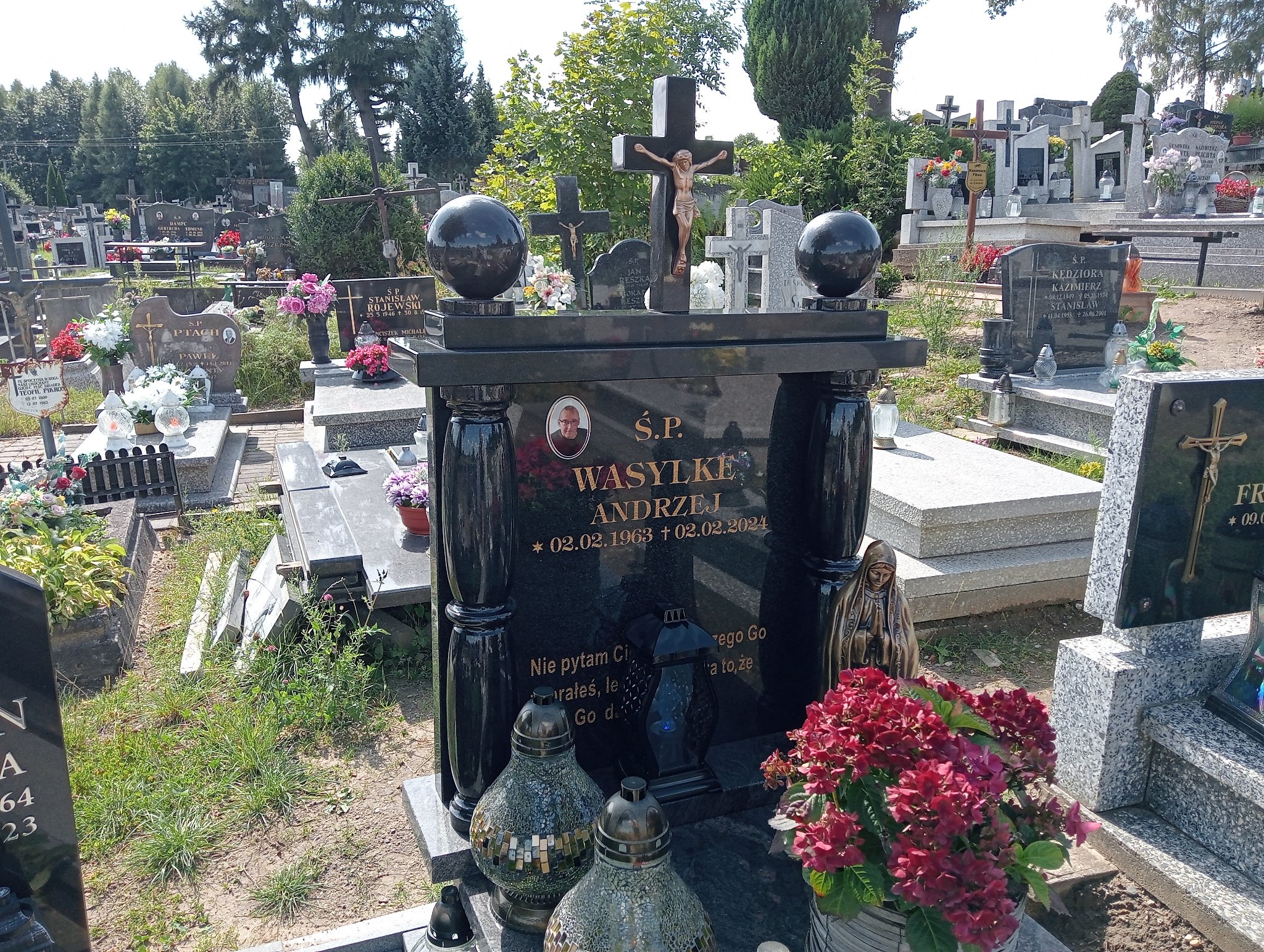 Andrzej Wasylke 1963 Luzino - Grobonet - Wyszukiwarka osób pochowanych