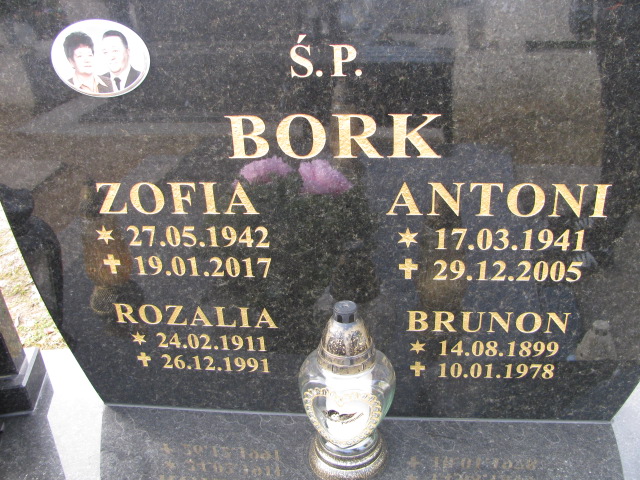 Rozalia Bork 1911 Luzino - Grobonet - Wyszukiwarka osób pochowanych