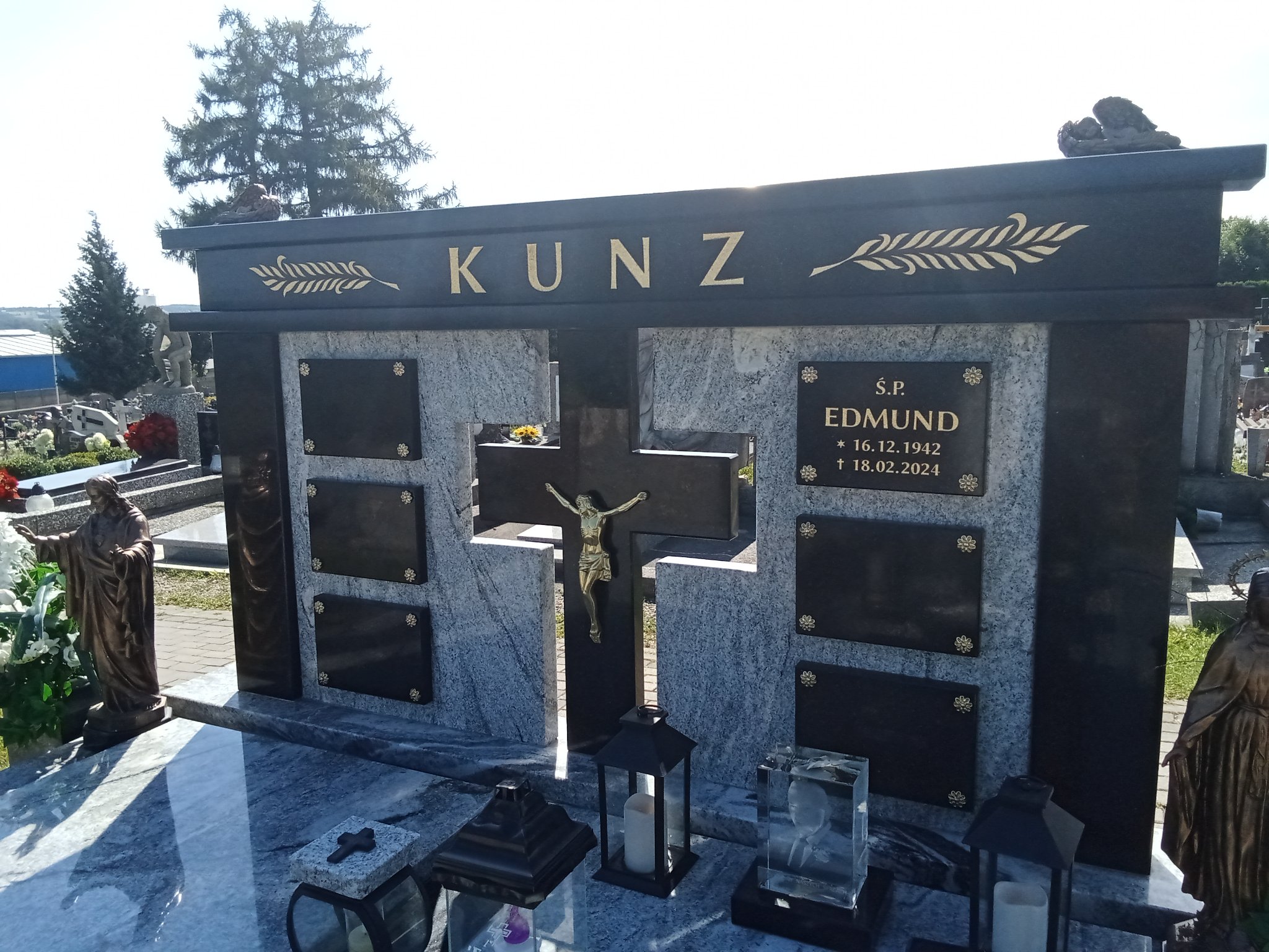 Edmund Kunz  1942 Luzino - Grobonet - Wyszukiwarka osób pochowanych