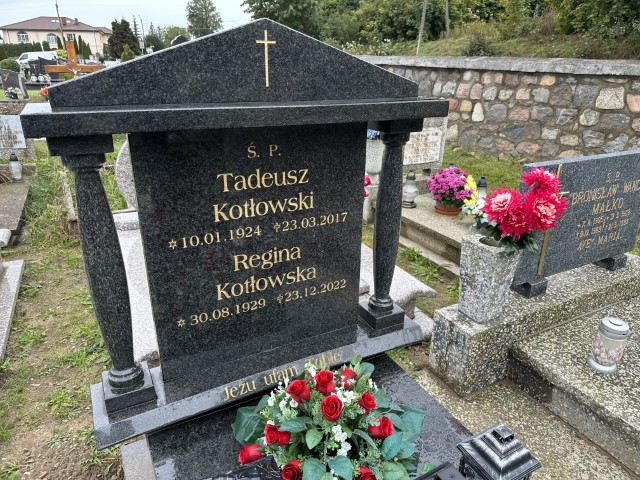 Regina Kotłowska 1929 Luzino - Grobonet - Wyszukiwarka osób pochowanych