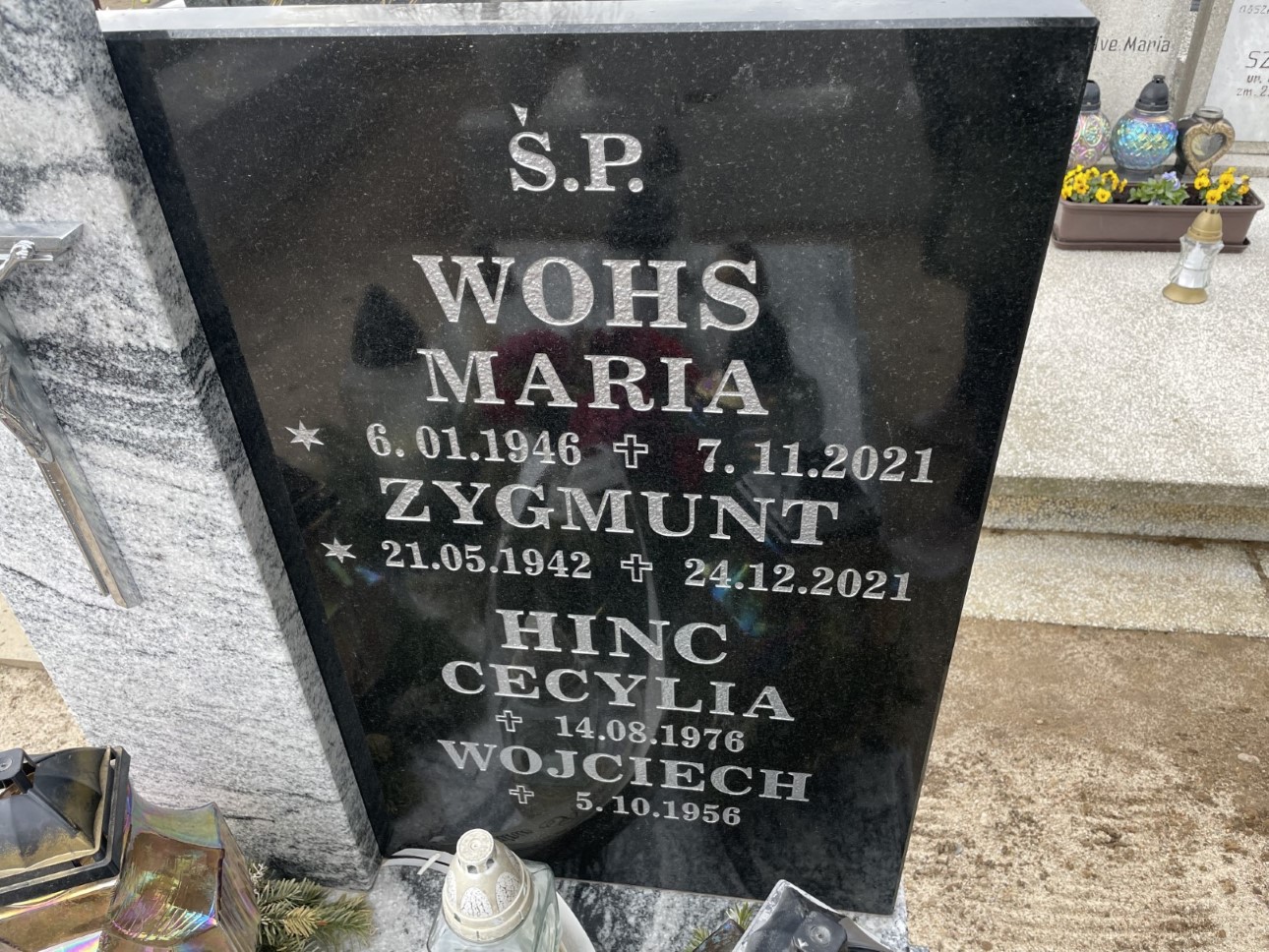 Zygmunt Wohs 1942 Luzino - Grobonet - Wyszukiwarka osób pochowanych