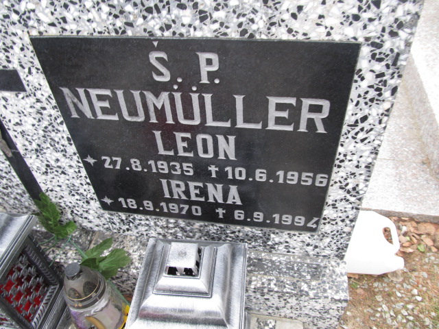 Irena Neumuller 1970 Luzino - Grobonet - Wyszukiwarka osób pochowanych