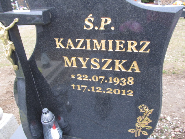 Kazimierz Myszka 1938 Luzino - Grobonet - Wyszukiwarka osób pochowanych