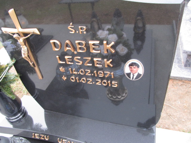 Leszek Dąbek 1971 Luzino - Grobonet - Wyszukiwarka osób pochowanych