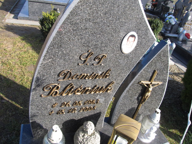 Dominik Bliźniuk 1983 Luzino - Grobonet - Wyszukiwarka osób pochowanych