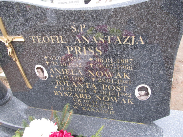 Aniela Nowak 1908 Luzino - Grobonet - Wyszukiwarka osób pochowanych