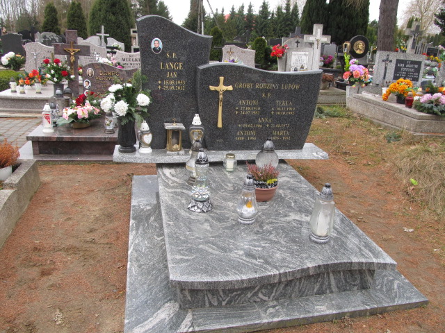 Grób Jan Lange