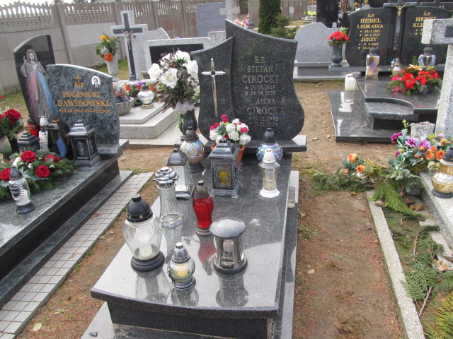 Grób Anna Cirocka